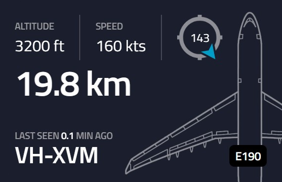 CloudTen arrivals board with live distance-to-airport tracking